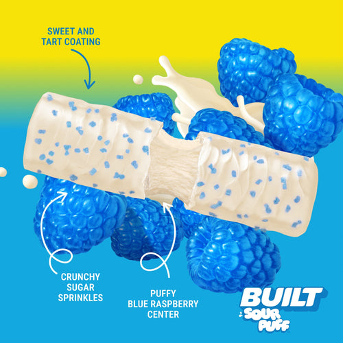 Blue Razz Blast Sour Puff 4ct Z6