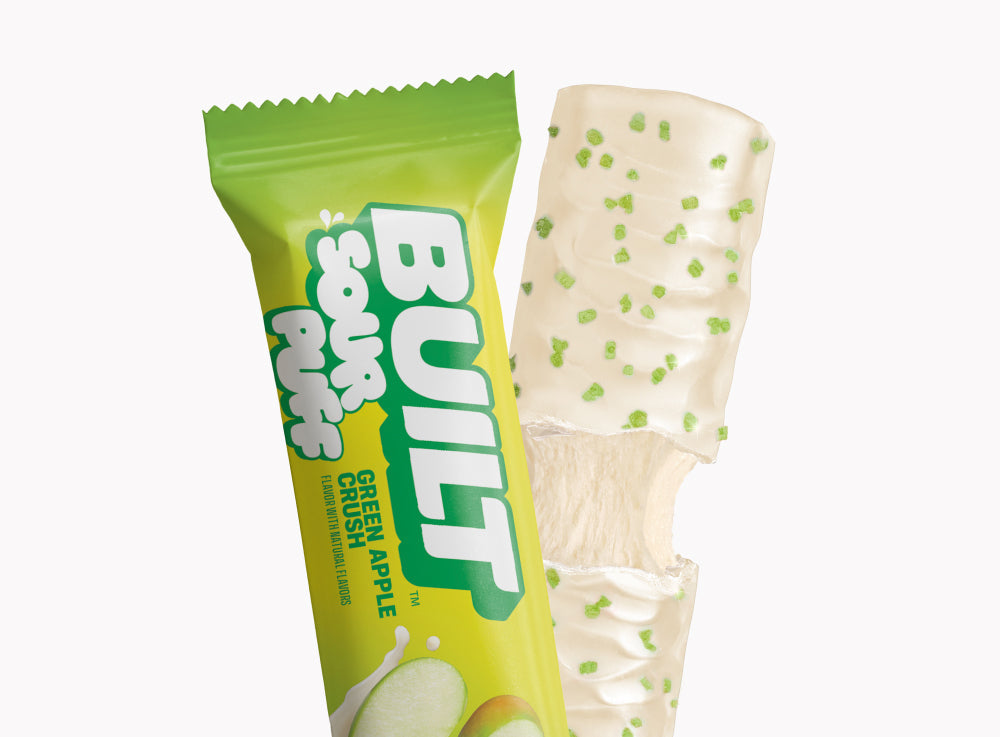 Green Apple Crush Sour Puff 4ct P7