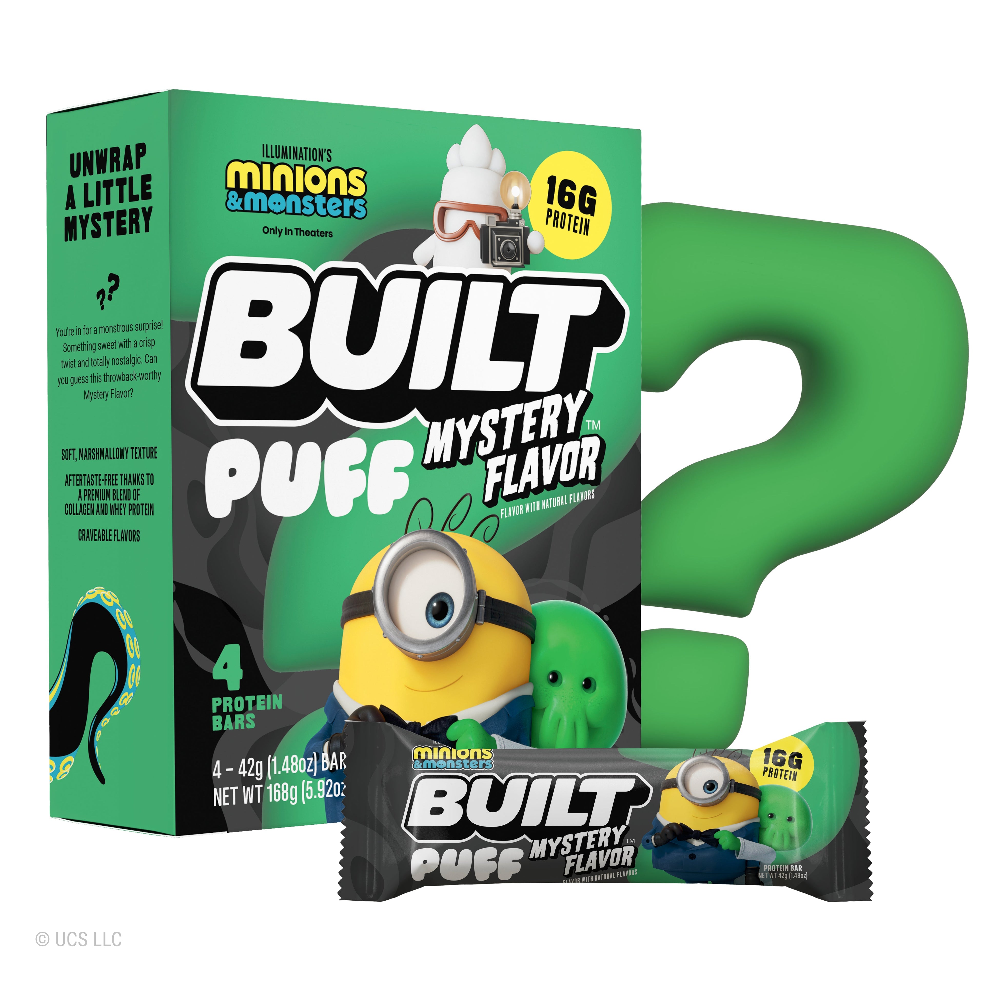 Minions and Monsters Mystery Puff 4ct S9