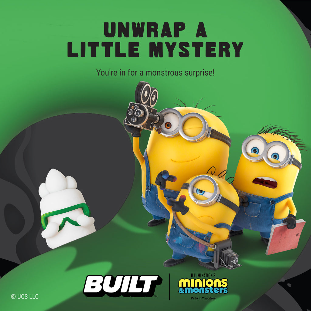 Minions and Monsters Mystery Puff 4ct S9