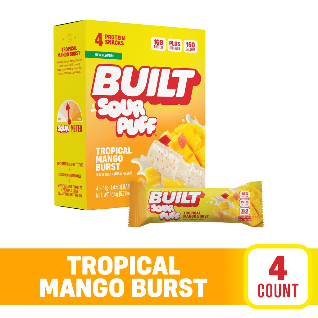 Tropical Mango Burst Sour Puff 4ct Z0