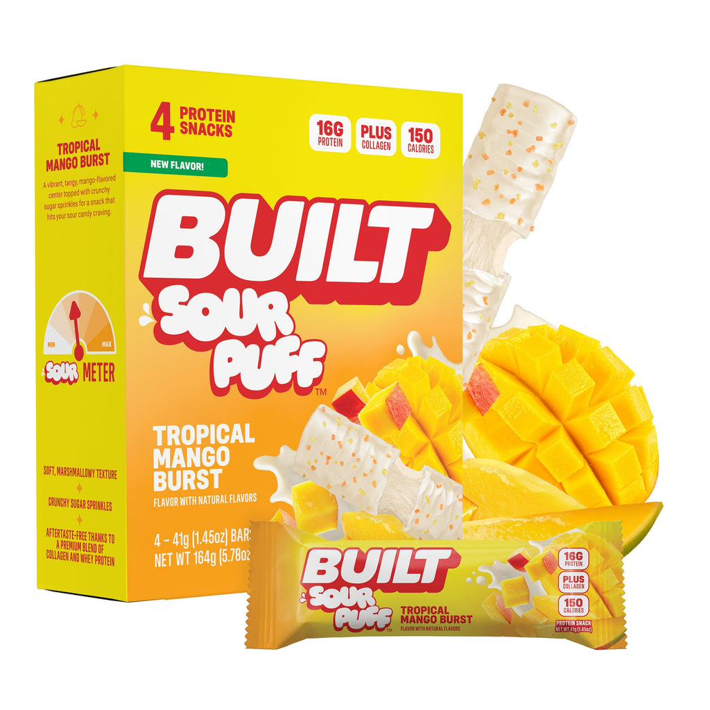 Tropical Mango Burst Sour Puff 4ct Z0