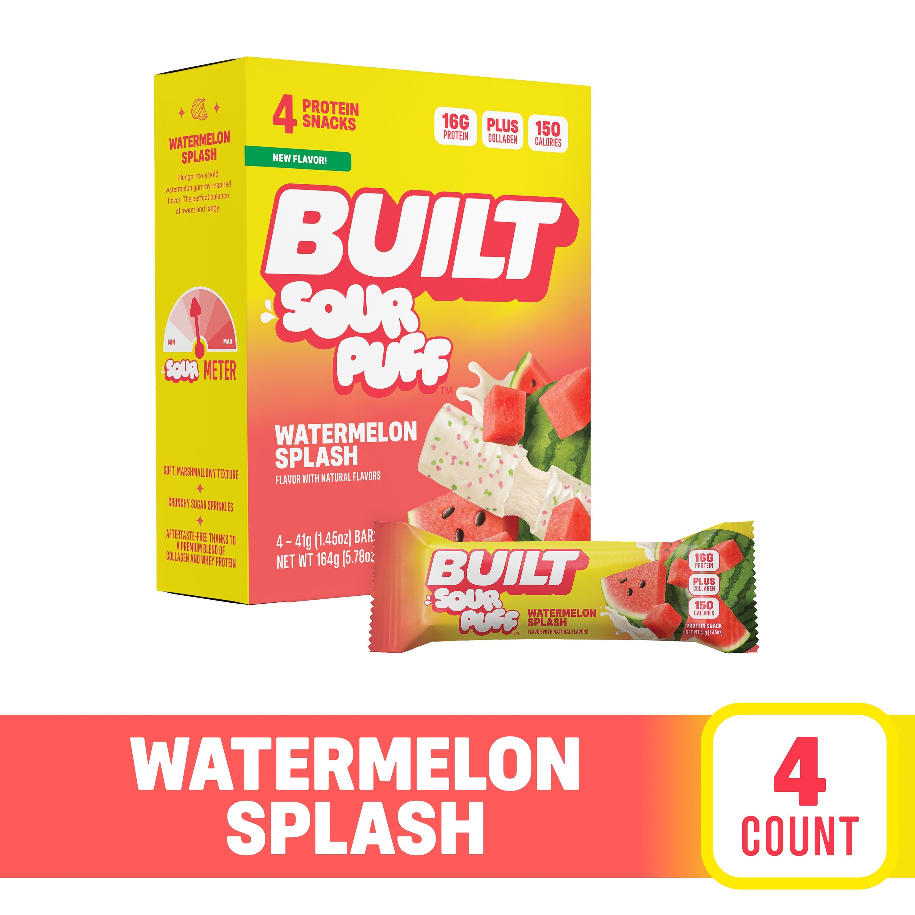 Watermelon Splash Sour Puff 4ct B9
