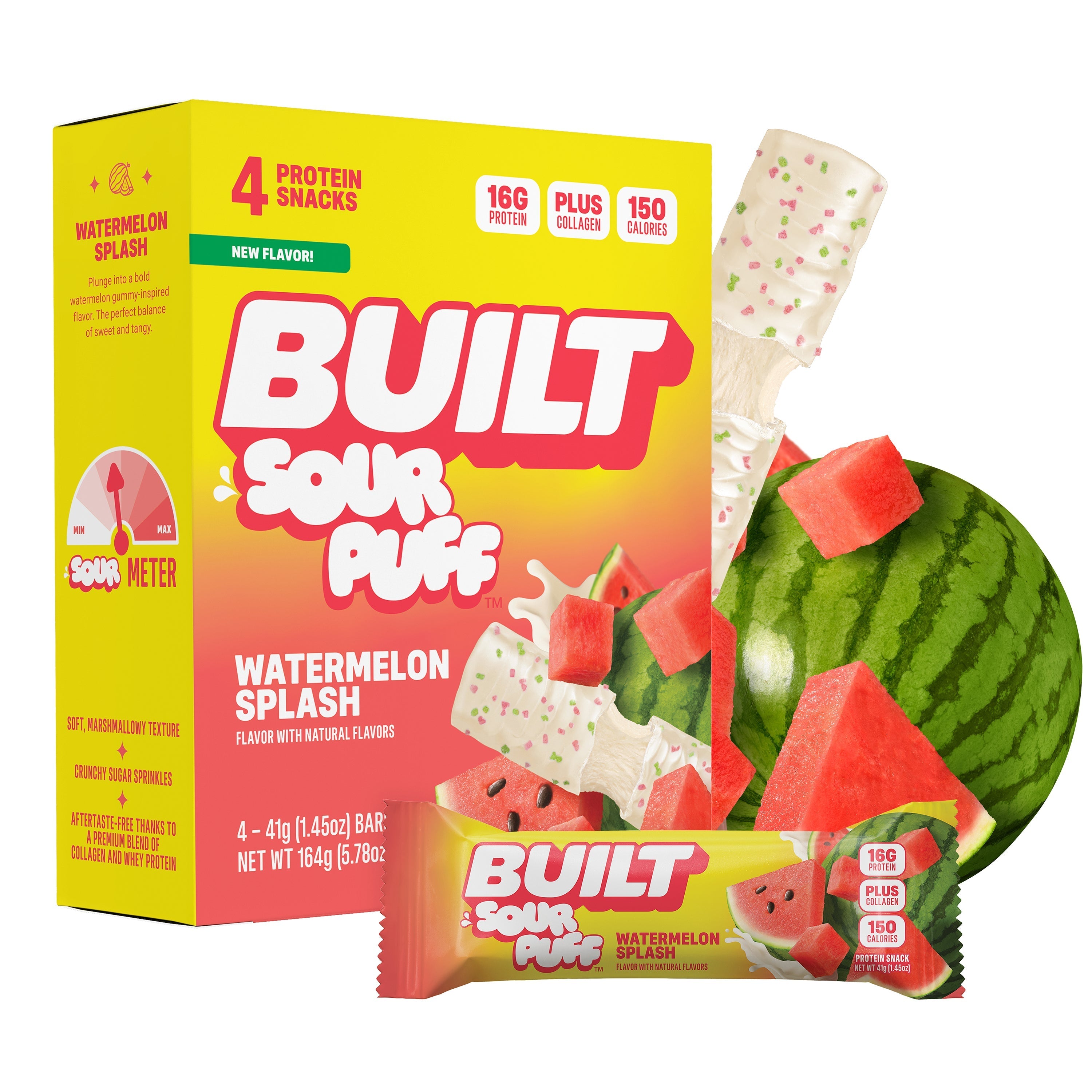 Watermelon Splash Sour Puff 4ct B9