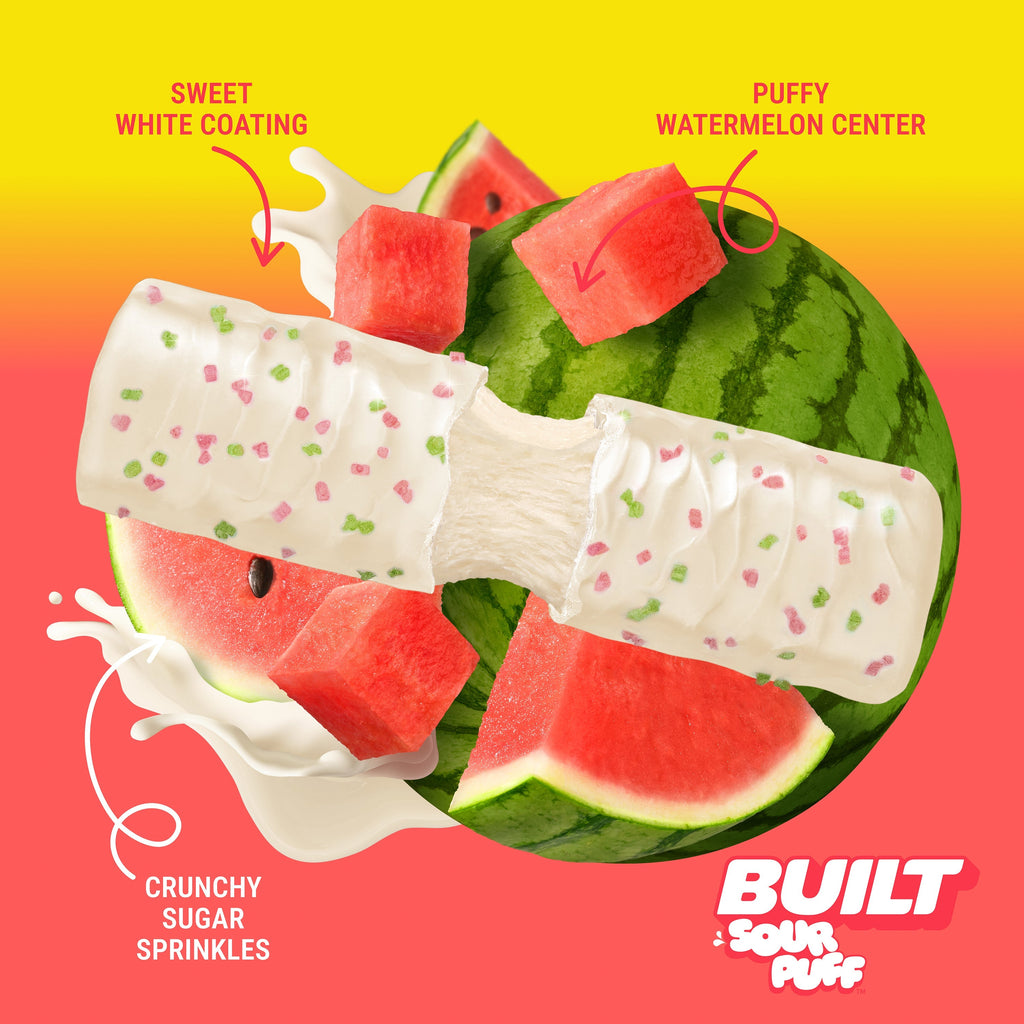 Watermelon Splash Sour Puff 4ct B9