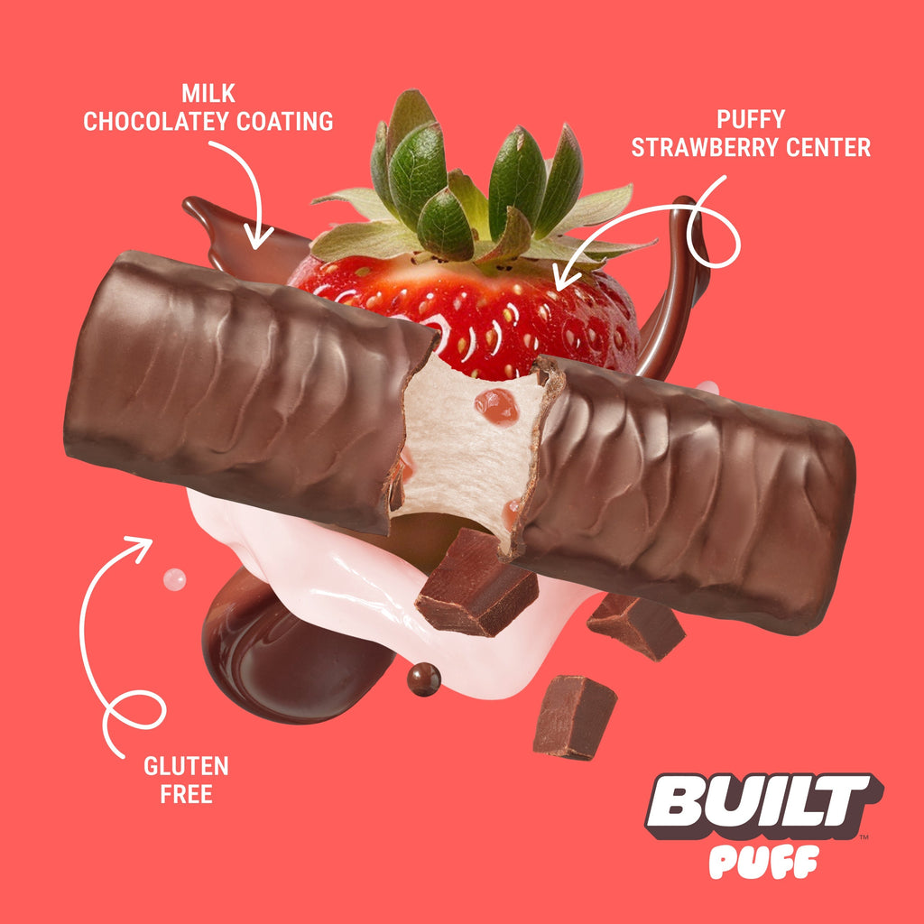 Strawberries 'N Cream Puff 4ct Q4